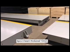 Elektronische weegschaal voor vrachtwagens van 80 t tot 100 t